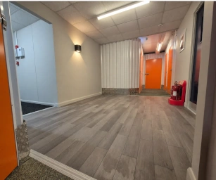 Photo of the reception area and storage units at Self Storage Weaver